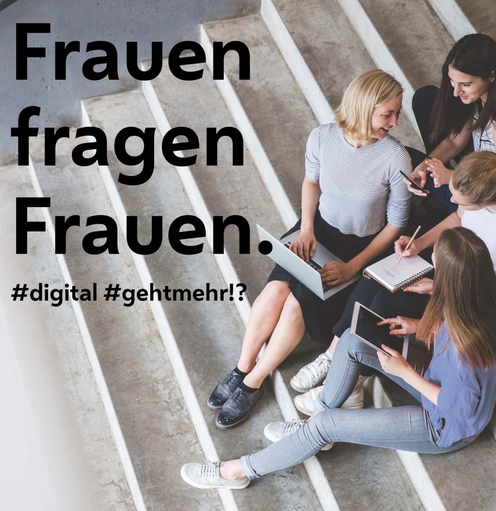 Sujetbild "Frauen fragen Frauen" Thema digital