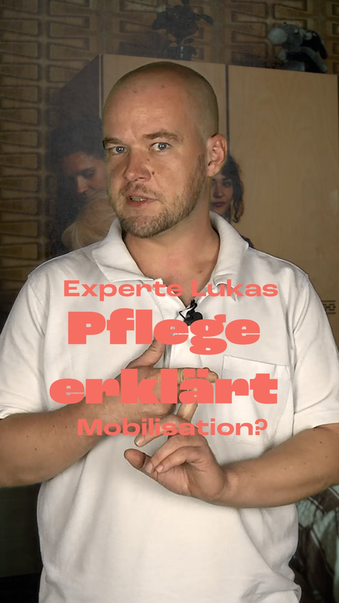 Pflege erklärt mit Experte Lukas